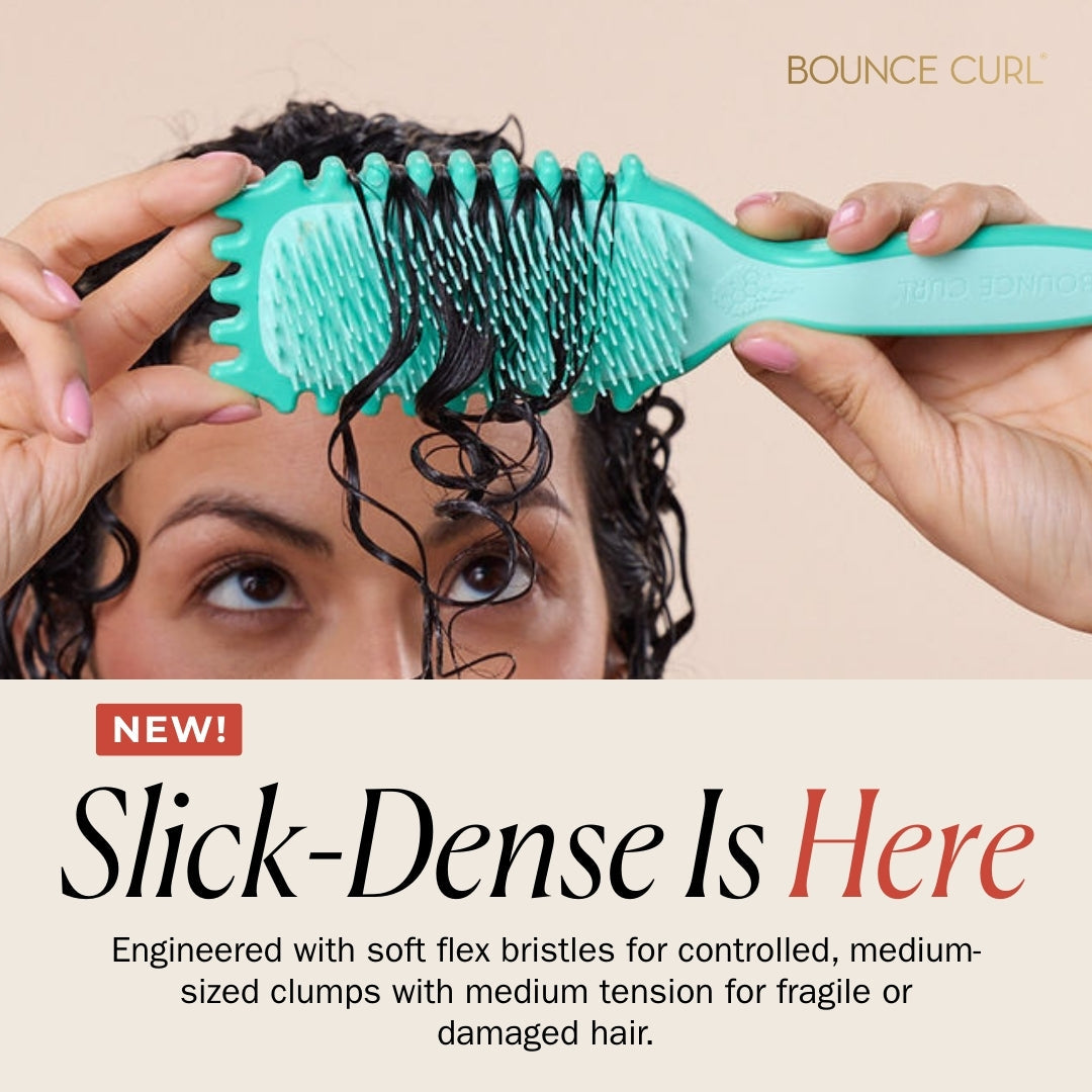 Bounce Curl Slick-Dense Define EdgeLift Brush Teal-Styling Brush-Beauty and hair supply