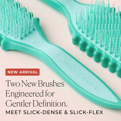 Bounce Curl Slick-Dense Define EdgeLift Brush Teal-Styling Brush-Beauty and hair supply