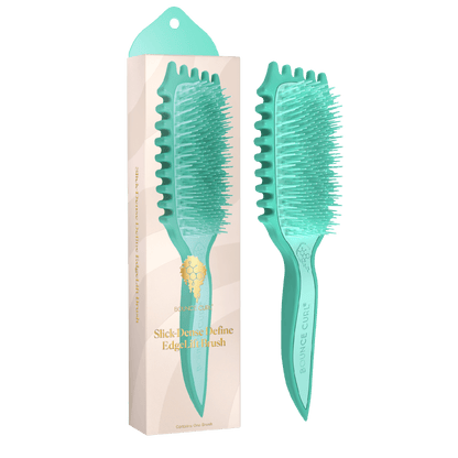 Bounce Curl Slick-Dense Define EdgeLift Brush Teal-Styling Brush-Beauty and hair supply
