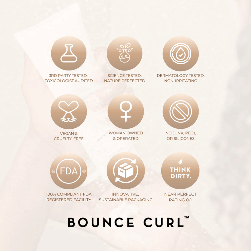 Bounce Curl Super Smooth Cream Conditioner 238ml-Moisturizing Conditioner-Beauty and hair supply