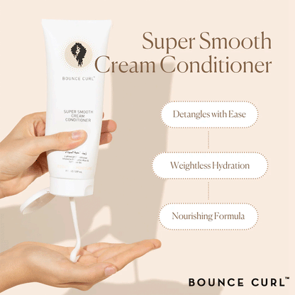 Bounce Curl Super Smooth Cream Conditioner 238ml-Moisturizing Conditioner-Beauty and hair supply