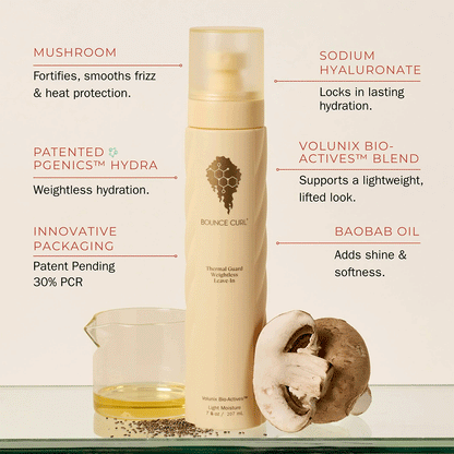 Bounce Curl Thermal Guard Weightless Leave-In 207ml-Leave-in Spray-Beauty and hair supply