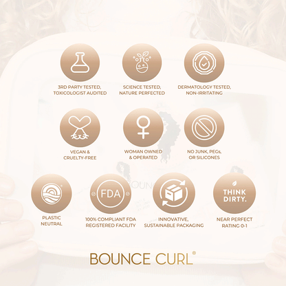 Bounce Curl Trial &amp; Travel Kit- Curly-Hair Care Kit-Beauty and hair supply