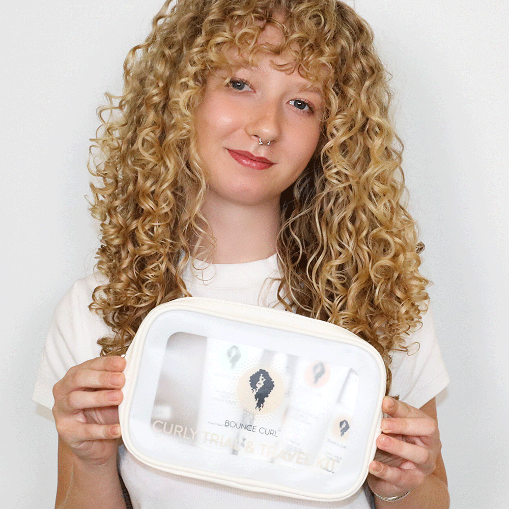 Bounce Curl Trial &amp; Travel Kit- Curly-Hair Care Kit-Beauty and hair supply