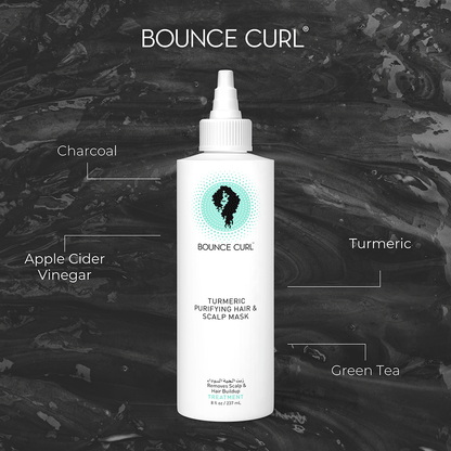 Bounce Curl Turmeric Purifying Hair &amp; Scalp Mask 237ml-Hair Mask-Beauty and hair supply