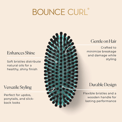 Bounce Curl Vegan Smoothing Brush-Smoothing Brush-Beauty and hair supply