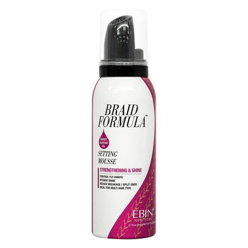 Braid Formula Setting Mousse | 12.49 Oz – Langdurige Hold & Pluiscontrole - Beauty and Hair Supply