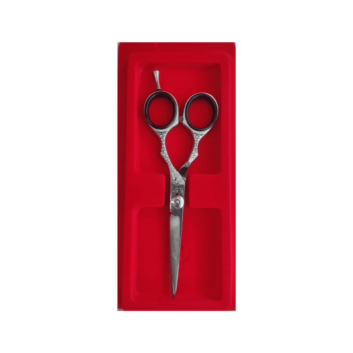 Bravo Pak Design coated Stainless Steel Razor Scissors 5.5 inches - Beauty and Hair Supply
