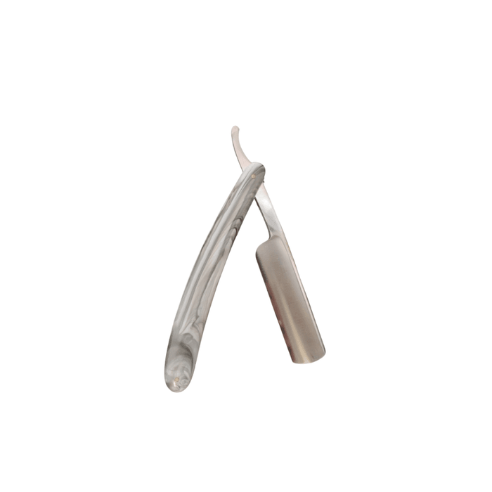 Bravo Pak Straight Edge Razor - Grey - Beauty and Hair Supply