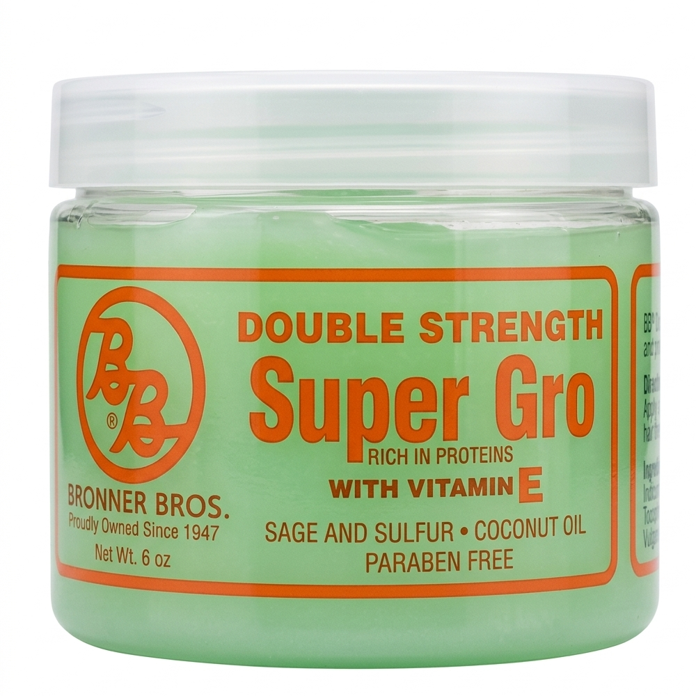 Bronner Brothers Super Gro Double Strenght 6oz-All-Beauty and hair supply