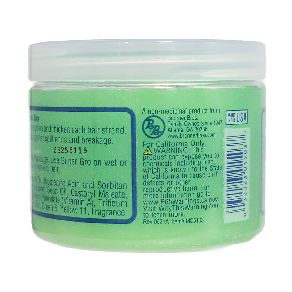 Bronner Brothers Super Gro Maximum 6oz-All-Beauty and hair supply
