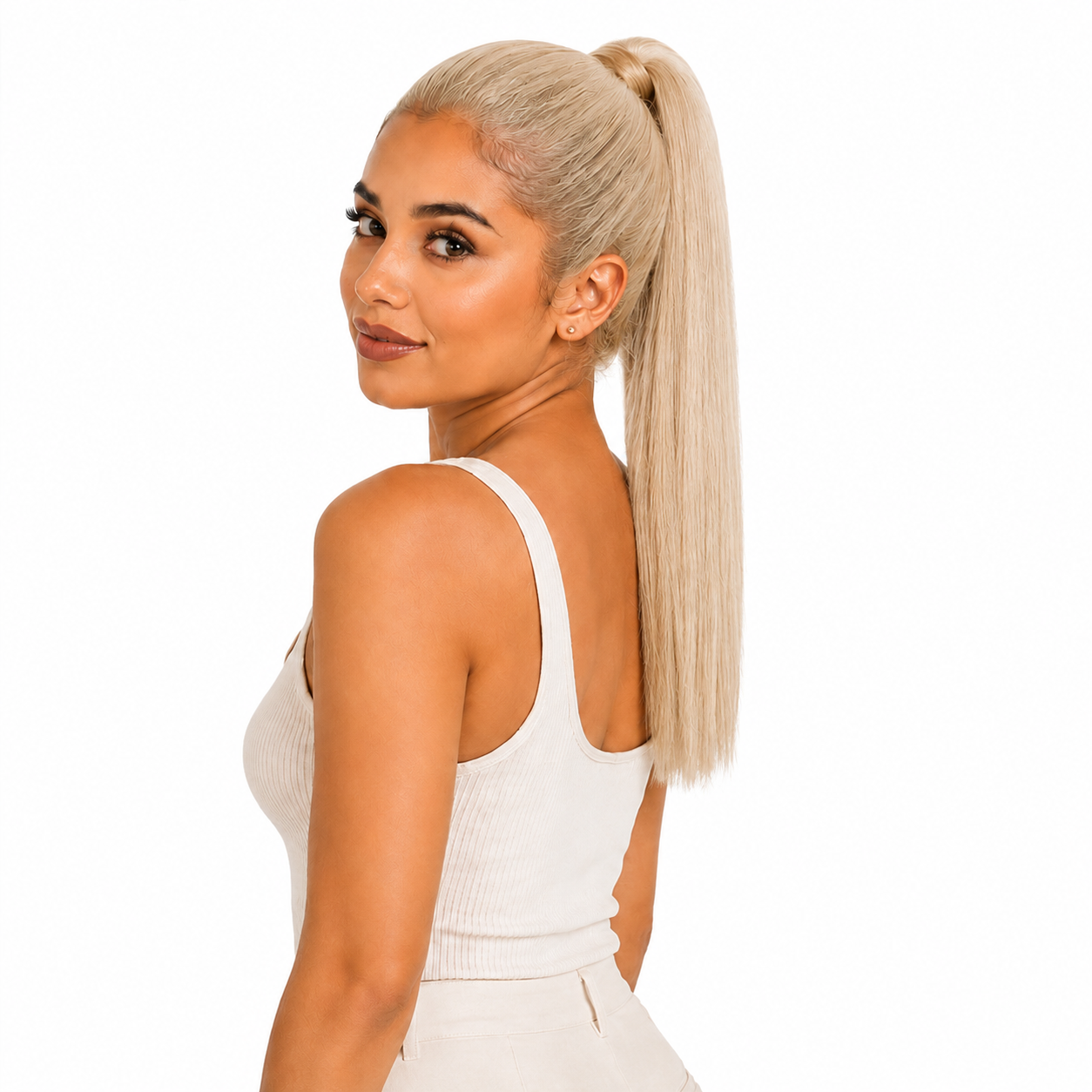 Kuknus Synthetic London Girl Ponytail 18"