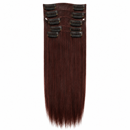 Sleek Synthetic Fashion Idol 101 Clip-In Hair Extensions 18"