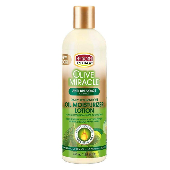 Olive Maximum Strength Moisturizer Lotion African Pride 355ml - Beauty and Hair Supply