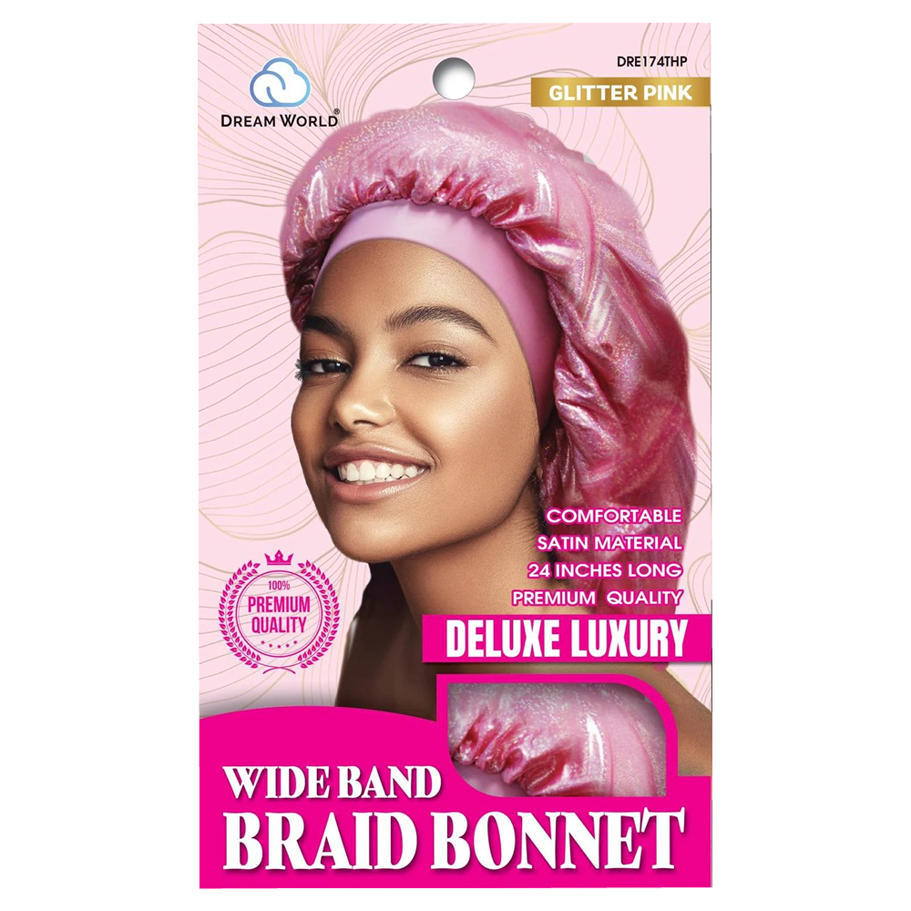 Dream World W-Wide Band Braid Bonnet XL