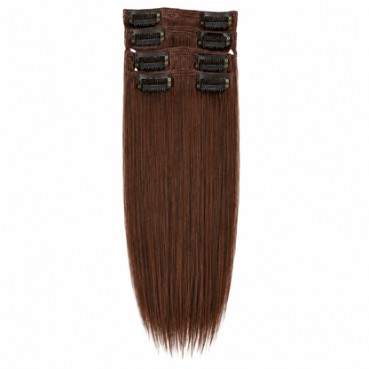 Sleek Synthetic Fashion Idol 101 Clip-In Hair Extensions 18"