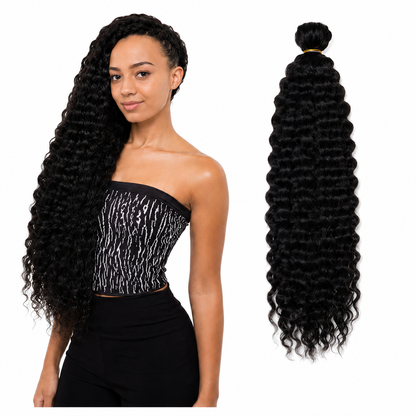Kuknus Brazilian Bulk Synthetic Braiding Hair