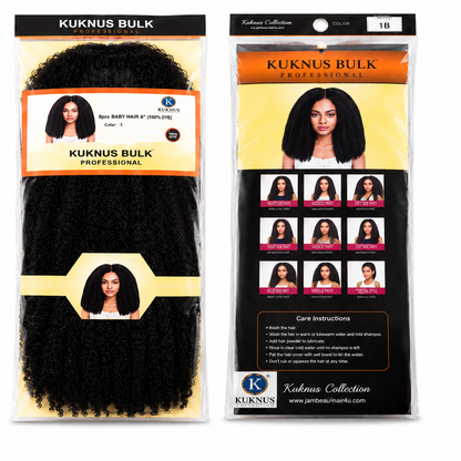 Kuknus Style Baby Marley Braid Bulk Synthetic Hair 14