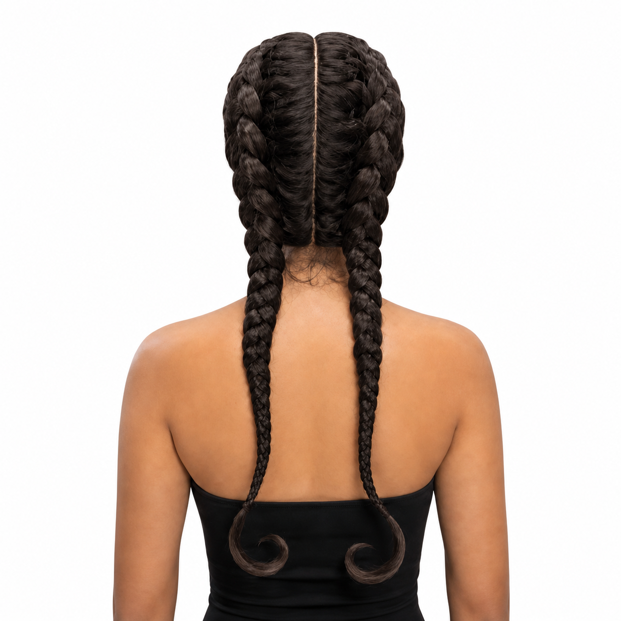 Kuknus Poonam - Synthetic Braids Lace Front Wig