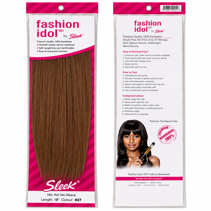 Sleek Fashion Idol 101 Weave Hair Extensions 16