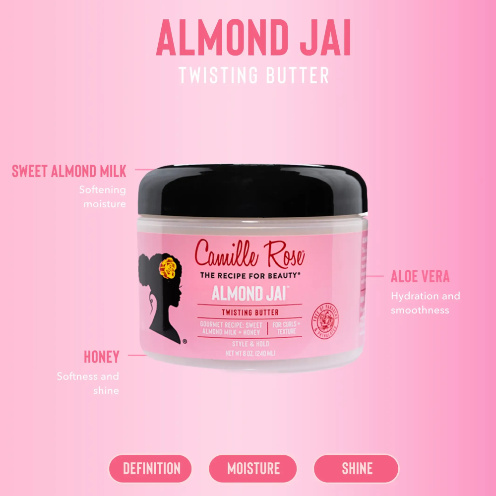 Camille Rose Almond Jai Twisting Butter 240ml-Styling Cream-Beauty and hair supply