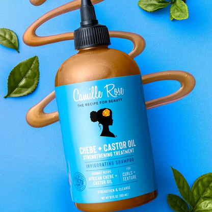 Camille Rose Black Castor Oil + Chebe Cleanse 355ml-Cleansing Shampoo-Beauty and hair supply