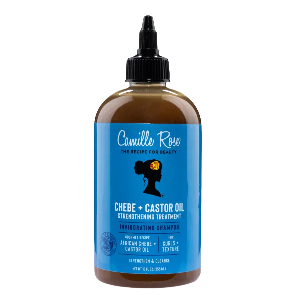 Camille Rose Black Castor Oil + Chebe Cleanse 355ml-Cleansing Shampoo-Beauty and hair supply