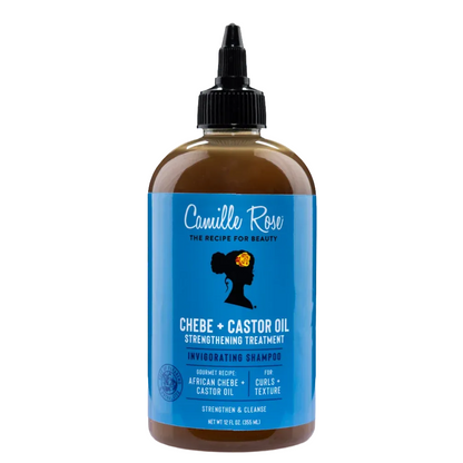 Camille Rose Black Castor Oil + Chebe Cleanse 355ml-Cleansing Shampoo-Beauty and hair supply