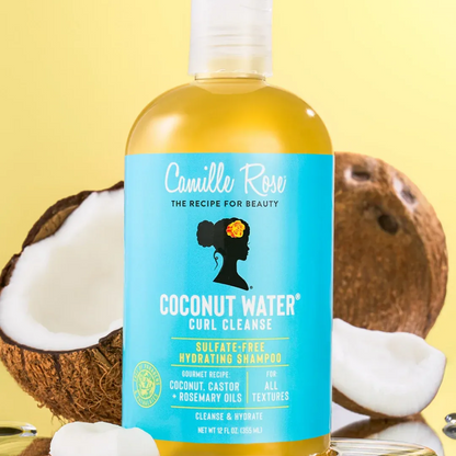 Camille Rose Coconut Water Curl Cleanse 355ml-Nourishing Shampoo-Beauty and hair supply