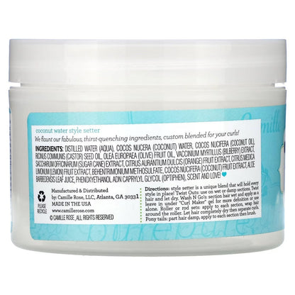 Camille Rose Coconut Water Style Setter 240ml-Gel-Beauty and hair supply