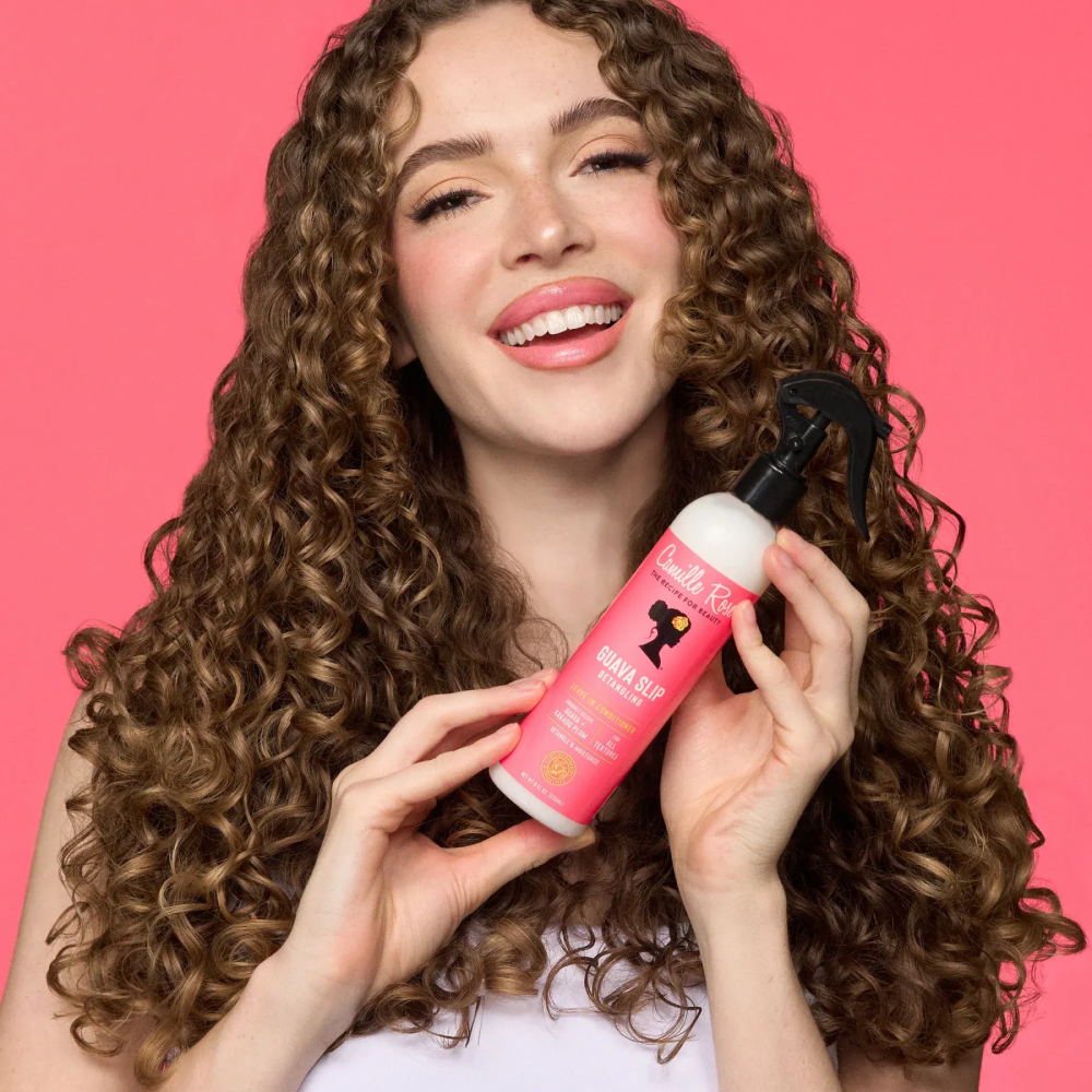 Camille Rose Guava Slip Leave-In Detangler 236ml-Leave-in Conditioner-Beauty and hair supply
