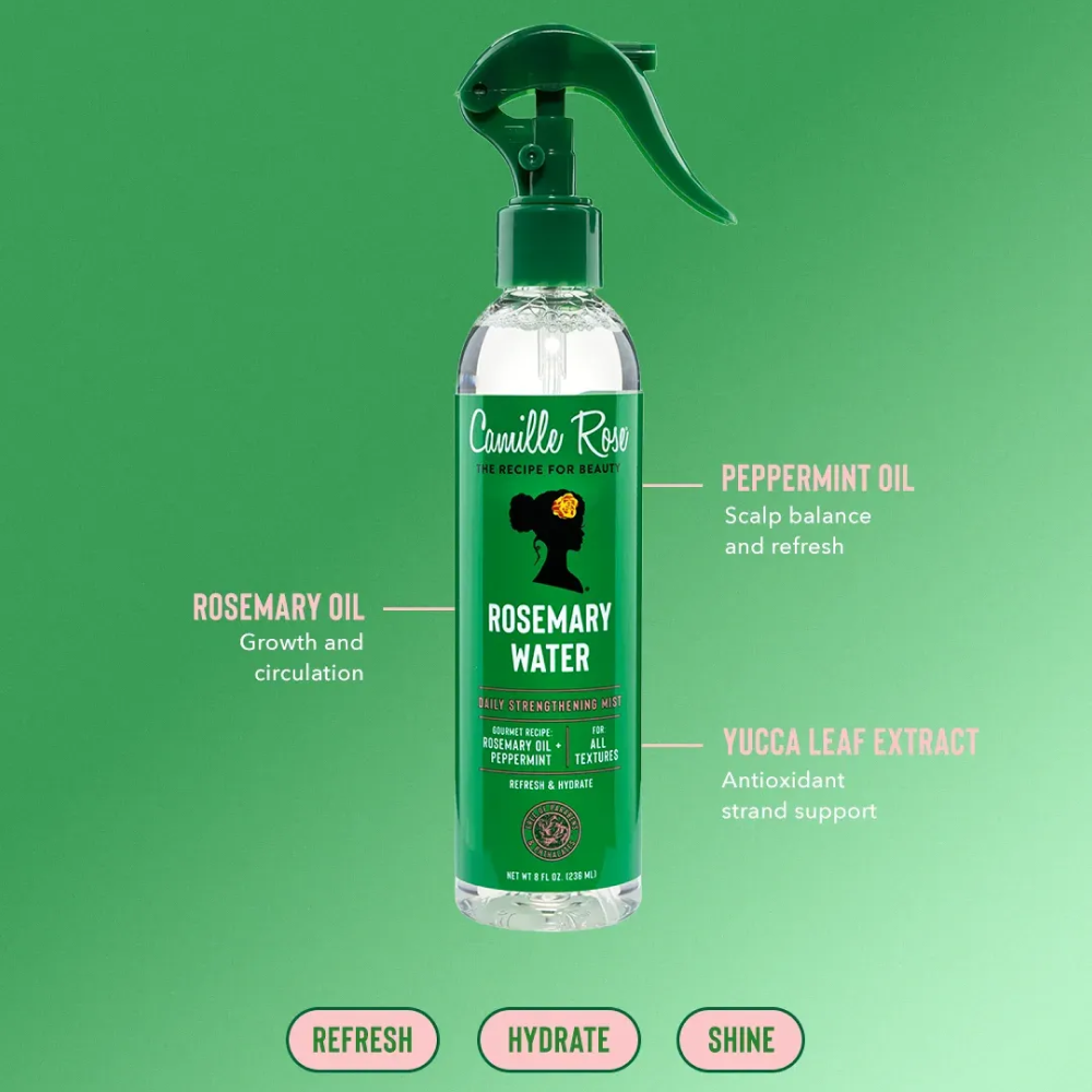 Camille Rose Rosemary Water Daily Strengthening Mist 8oz-All-Beauty and hair supply