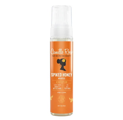 Camille Rose Spiked Honey Mousse 4-in-1 Styler 240ml-Styling Mousse-Beauty and hair supply
