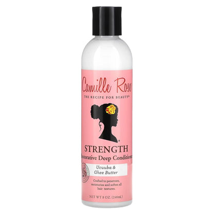 Camille Rose Strengthening Restorative Deep Conditioner 8oz-Moisturizing Conditioner-Beauty and hair supply