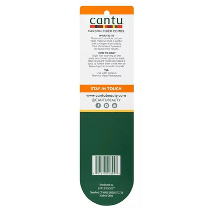 Cantu Accessories Heat Carbon Fiber Combs 