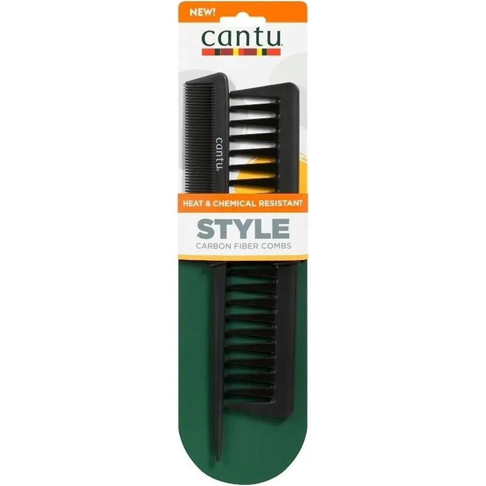 Cantu Accessories Heat Carbon Fiber Combs 