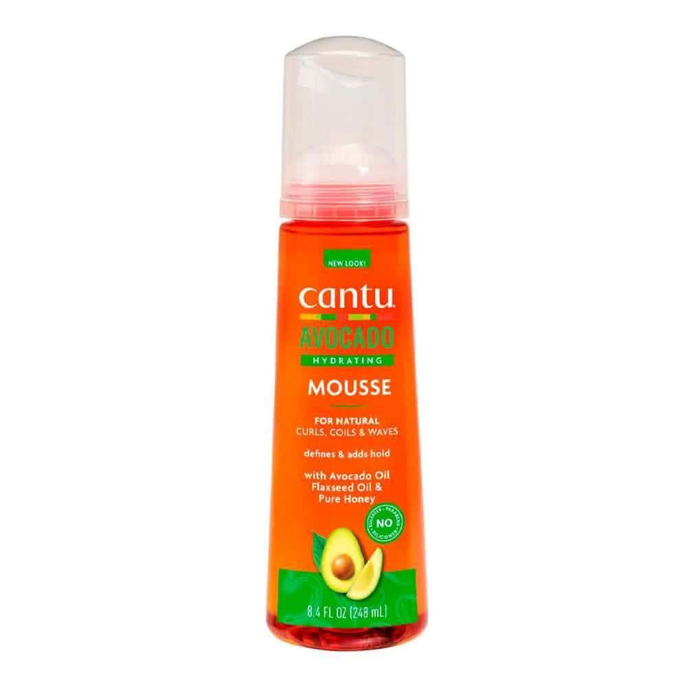 Cantu Avocado Hydrating Mousse 248ml-Styling Mousse-Beauty and hair supply