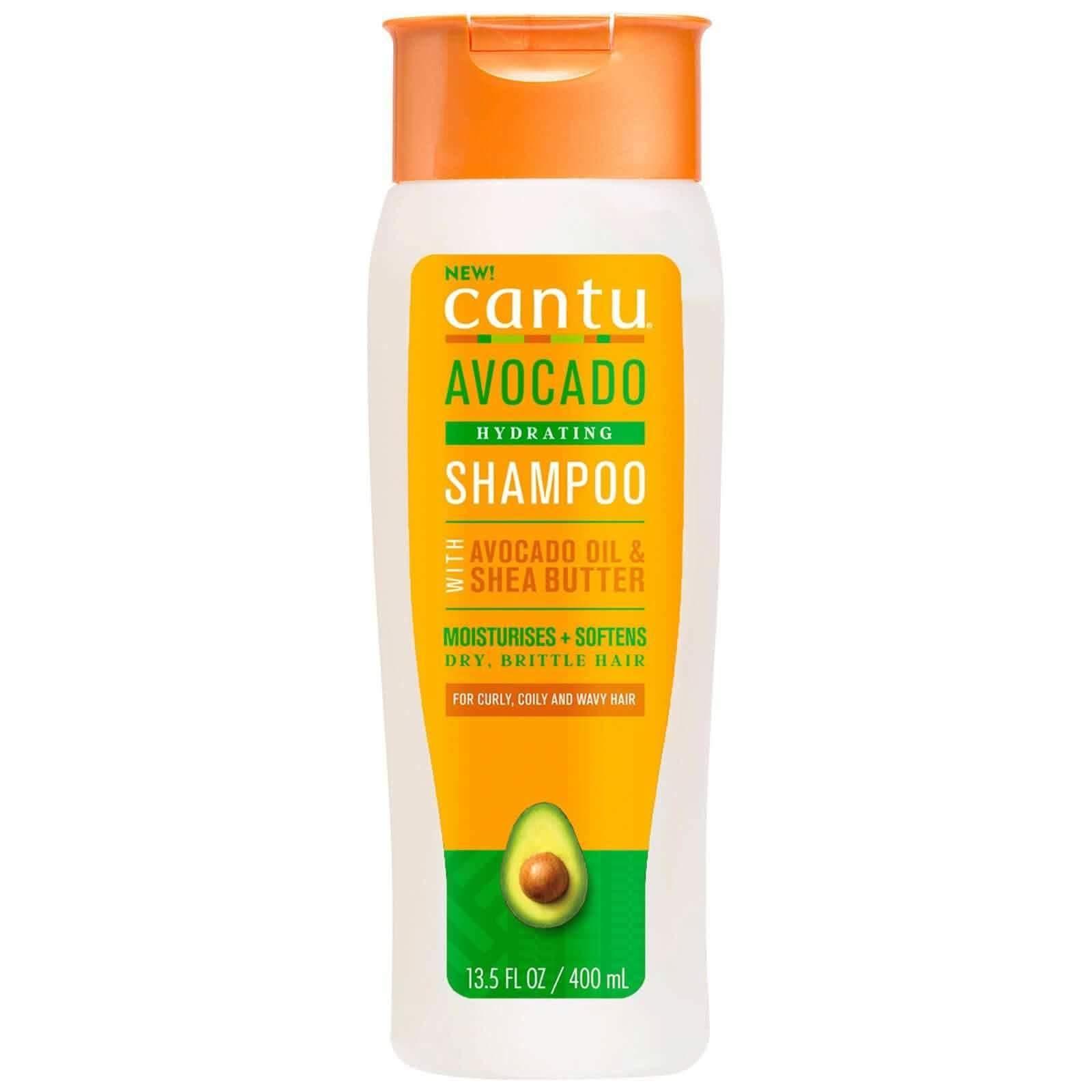 Cantu Avocado Hydrating Shampoo 400ml-Moisturizing Shampoo-Beauty and hair supply