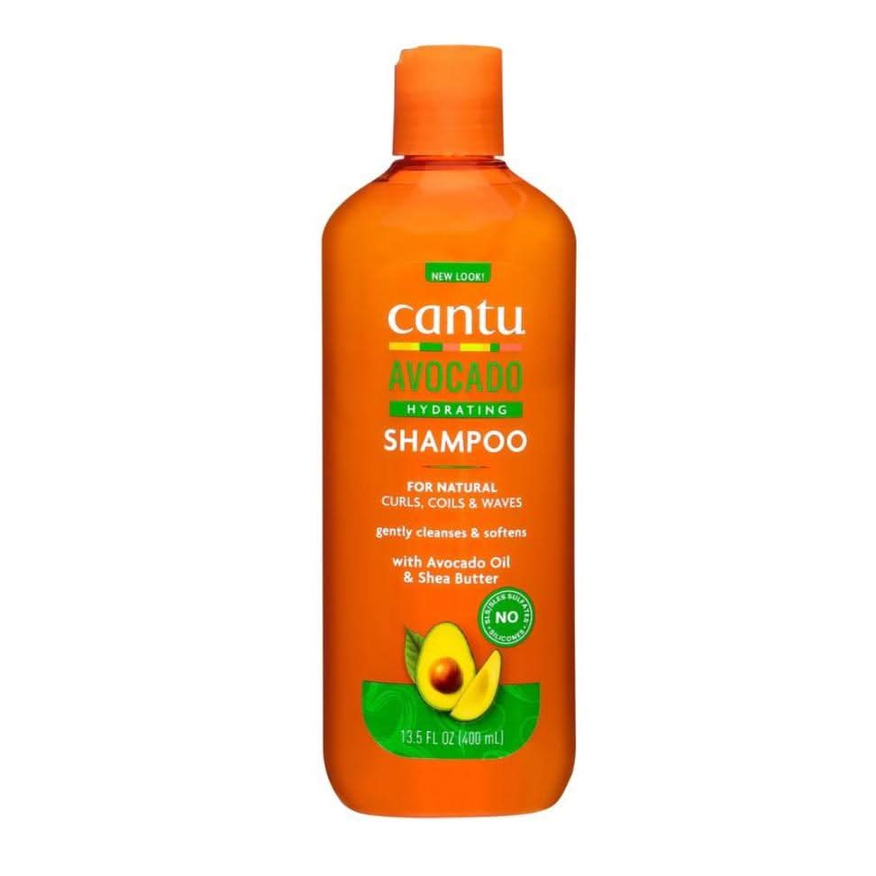 Cantu Avocado Hydrating Shampoo 400ml-Moisturizing Shampoo-Beauty and hair supply