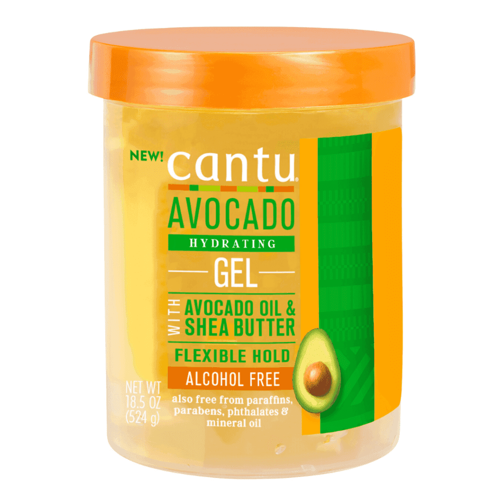 Cantu Avocado Hydrating Styling Gel 524g-Gel-Beauty and hair supply