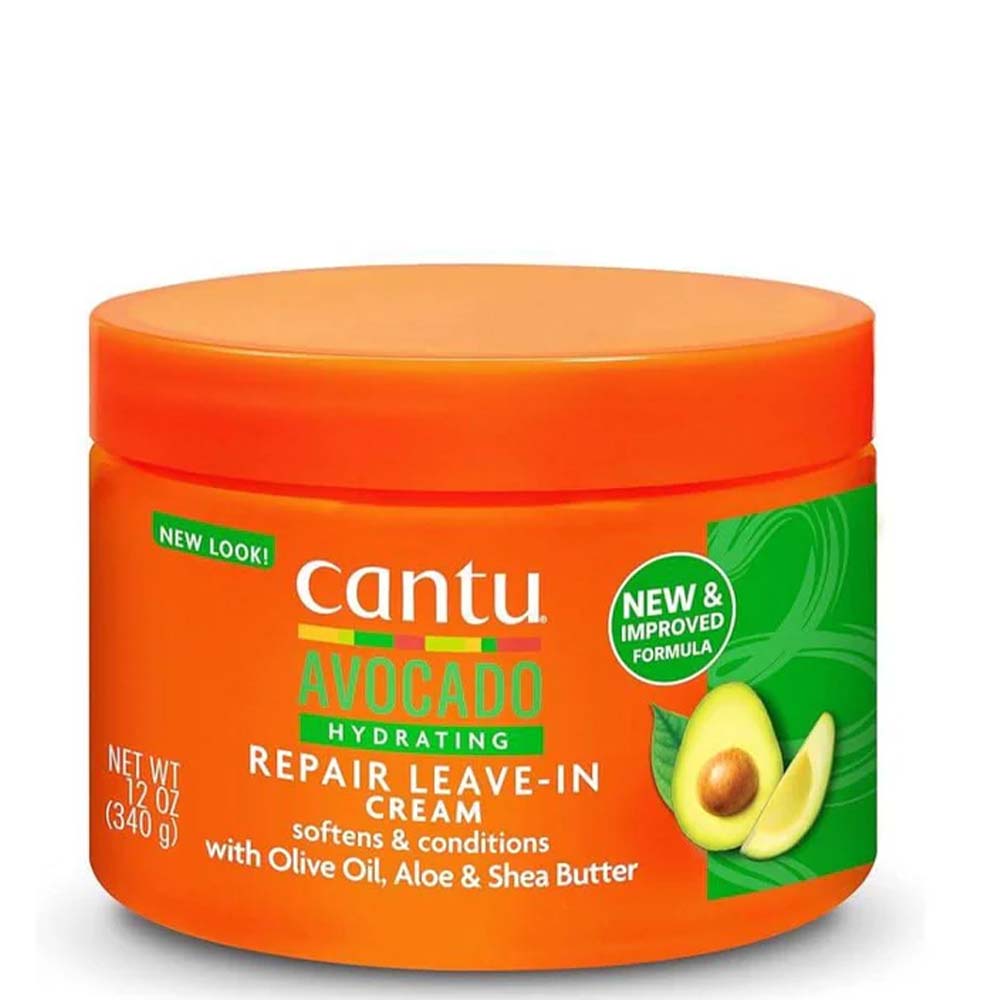 Cantu Avocado Leave In Repair Cream 340g-Hair Cream-Beauty and hair supply