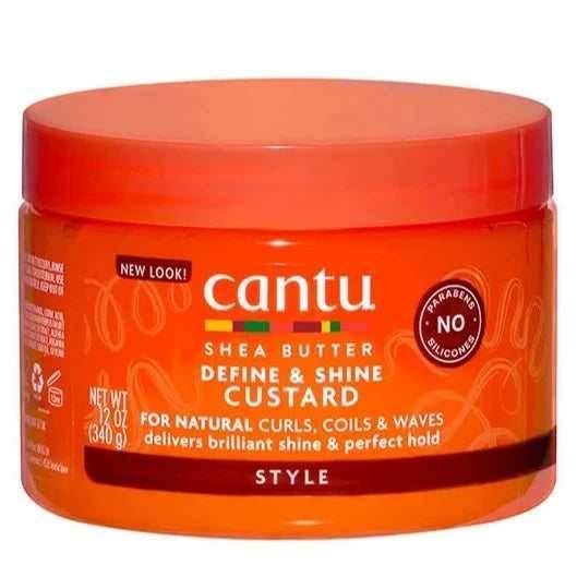Cantu Define & Shine Custard 340g - Beauty and Hair Supply
