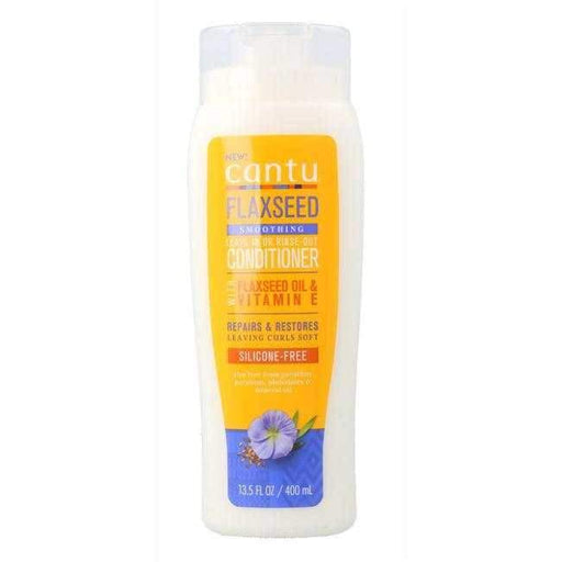 Cantu Flaxseed Smoothing Leave-In or Rinse Out Conditioner 400ml - Beauty and Hair Supply