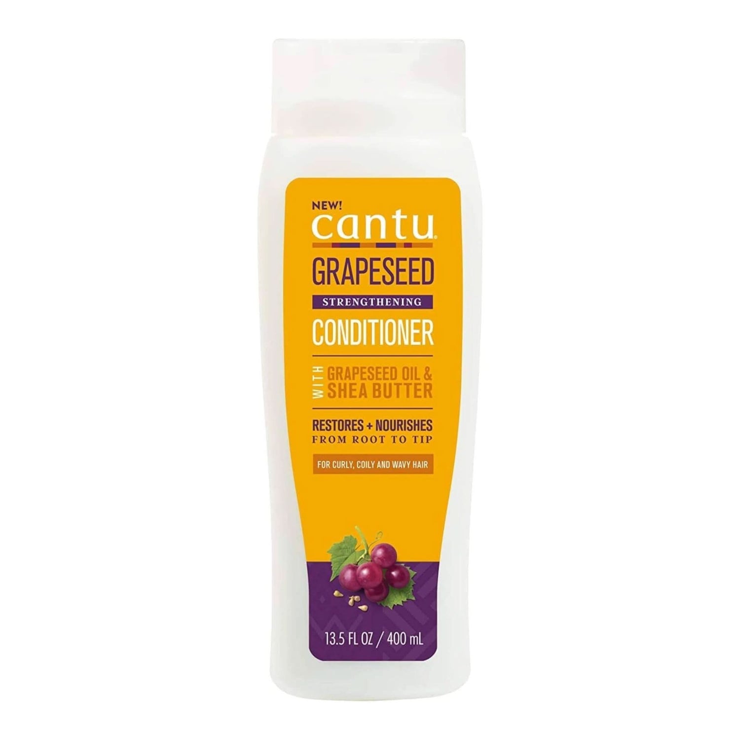 Cantu Grapeseed Strengthening Conditioner 400ml-Strengthening Conditioner-Beauty and hair supply