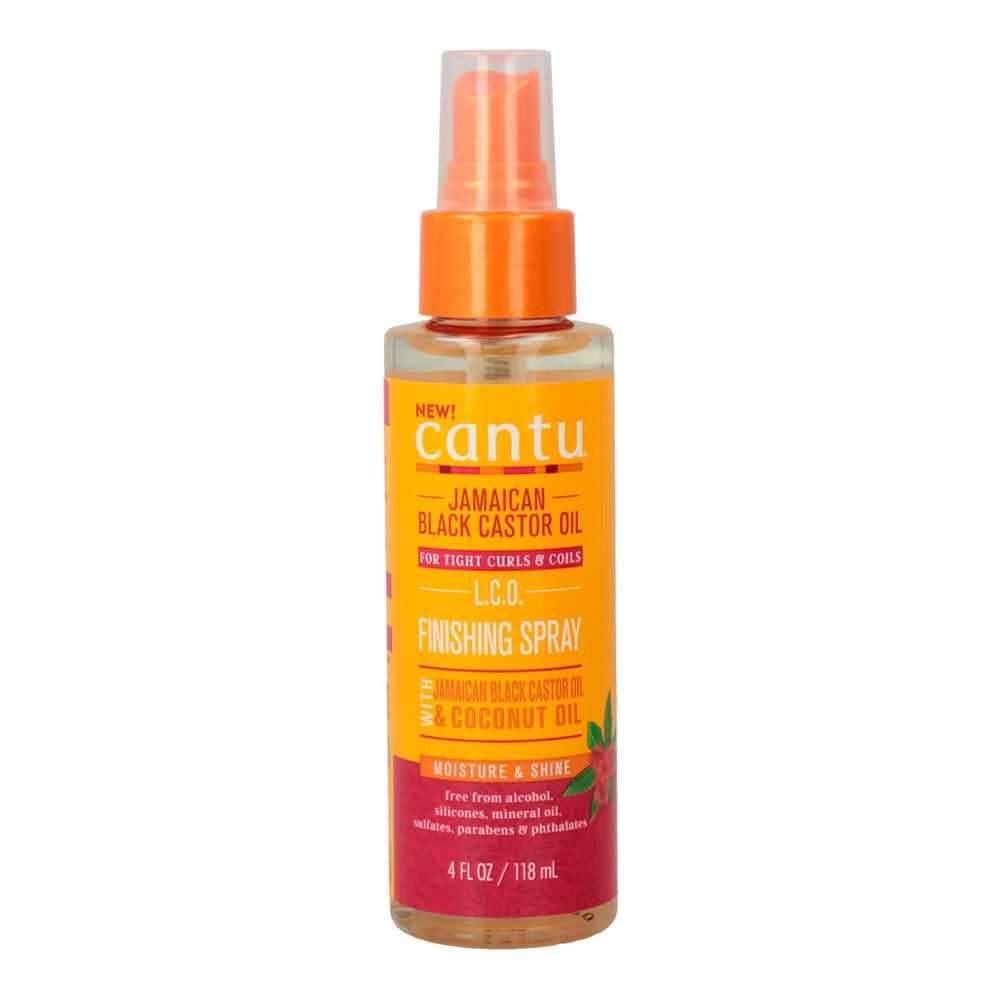 Cantu Jamaican Black Castor Oil L.C.O. Finishing Spray 118ml-Hair Oil-Beauty and hair supply