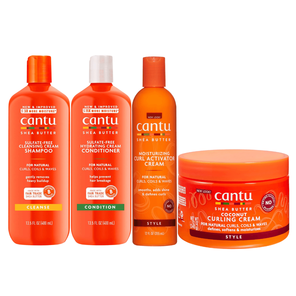Cantu Pack Rizos 4 Units-Hair Care Kit-Beauty and hair supply