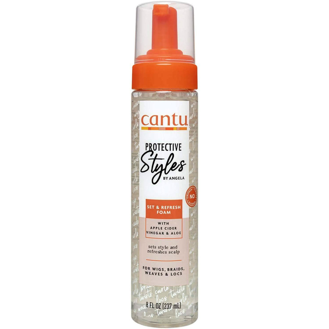 Cantu Protective Styles by Angela Set &amp; Refresh Foam 237ml-Hair Foam-Beauty and hair supply