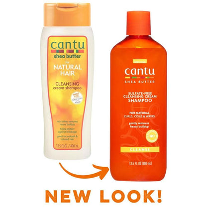 Cantu Shea Butter for Natural Hair Cleansing Cream Shampoo-Clarifying Shampoo-Beauty and hair supply
