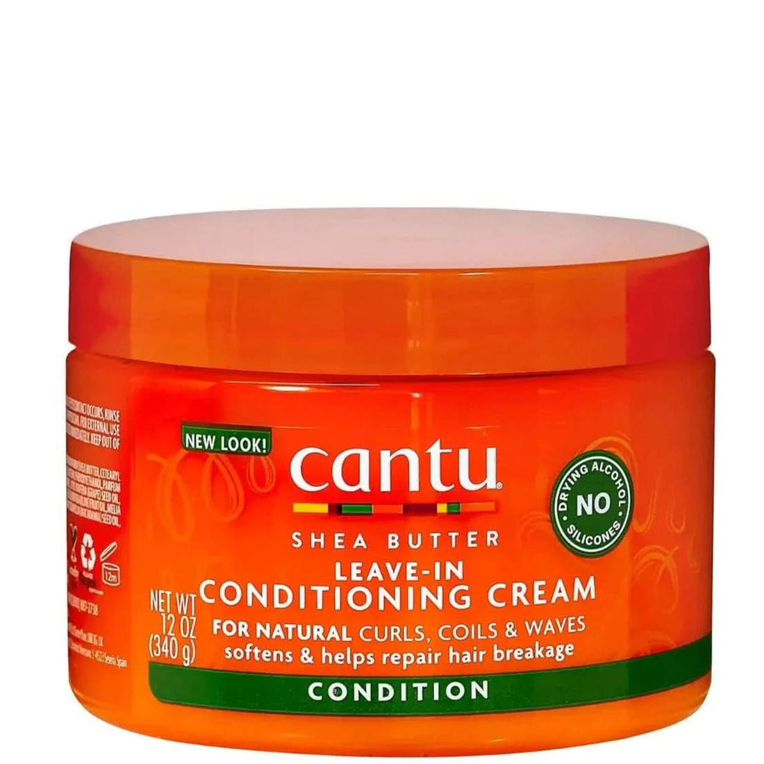 Cantu Shea Butter for Natural Hair Leave-In Conditioning Cream 340g-Leave-in Cream-Beauty and hair supply