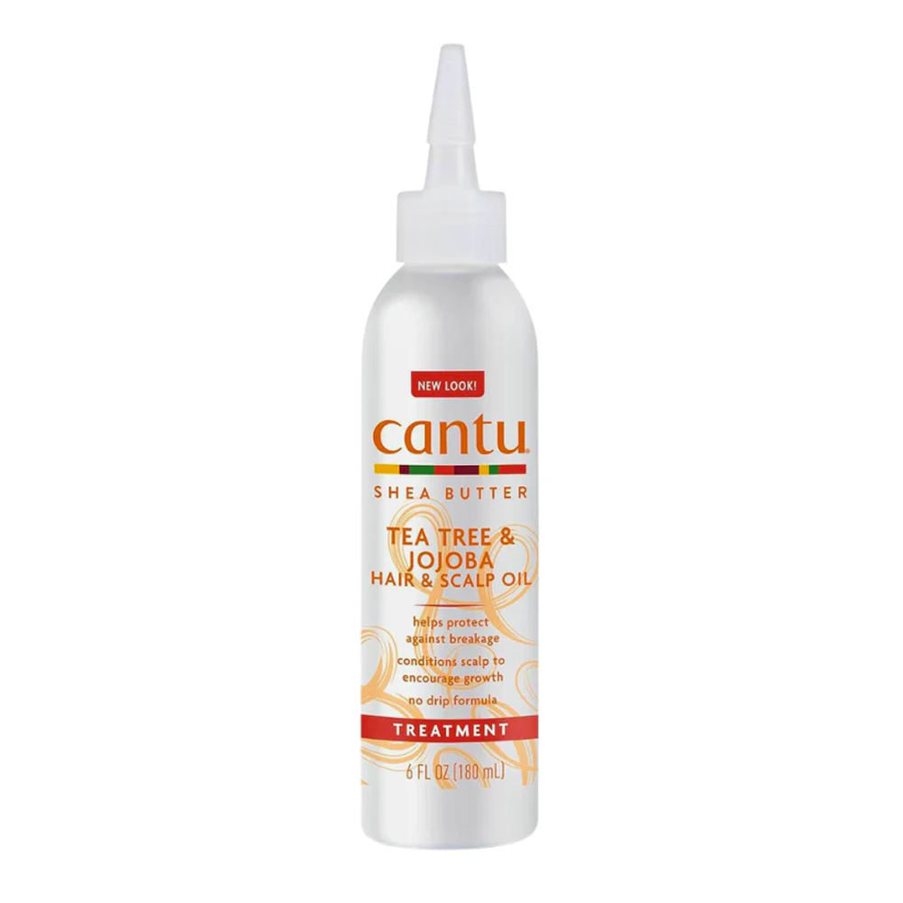 Cantu Tea Tree &amp; Jojoba Hair &amp; Scalp Oil 6oz-All-Beauty and hair supply